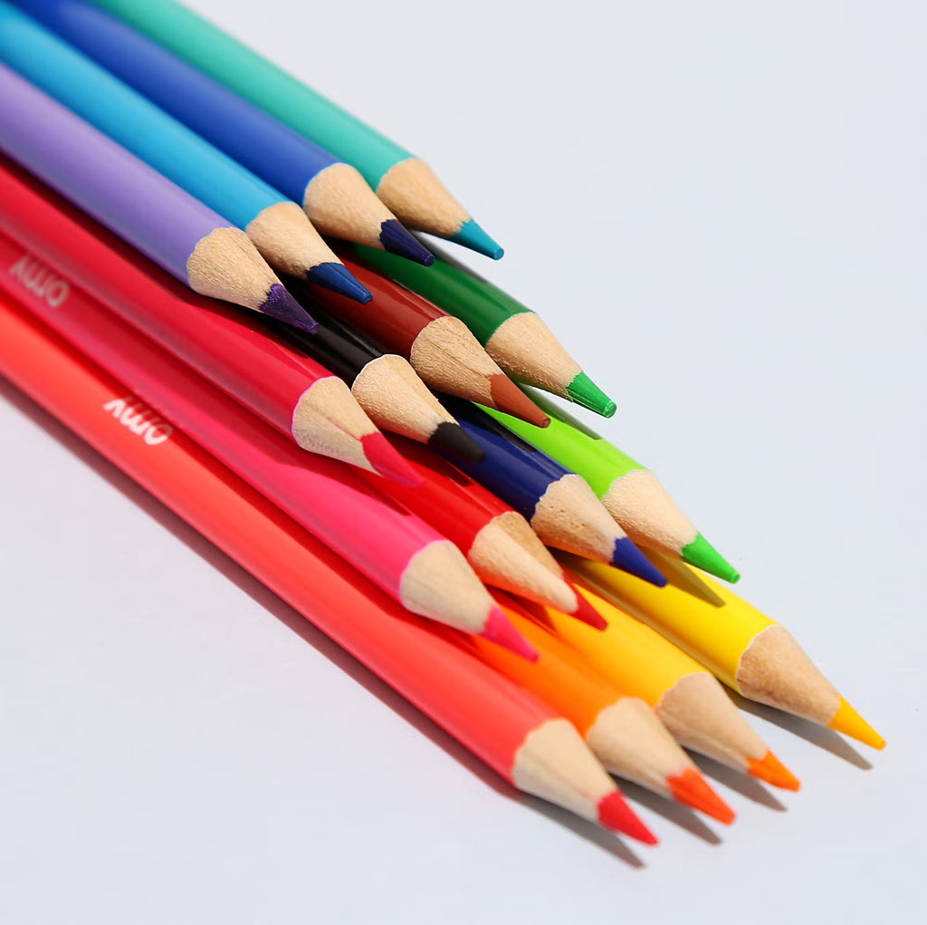 crayons de couleurs pour enfant OMY