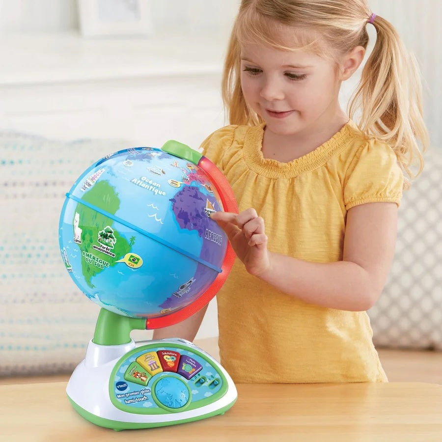 Globe Terrestre Interactif Vtech - Mon Premier Globe Lumi Touch - Dès –  Monkey Sip