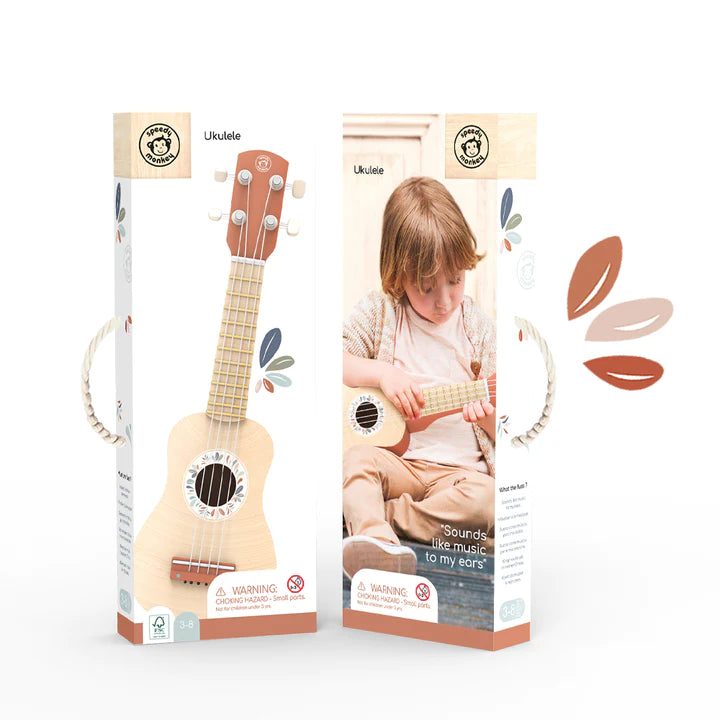Ukulele en bois - Instrument de musique enfant – Monkey Sip